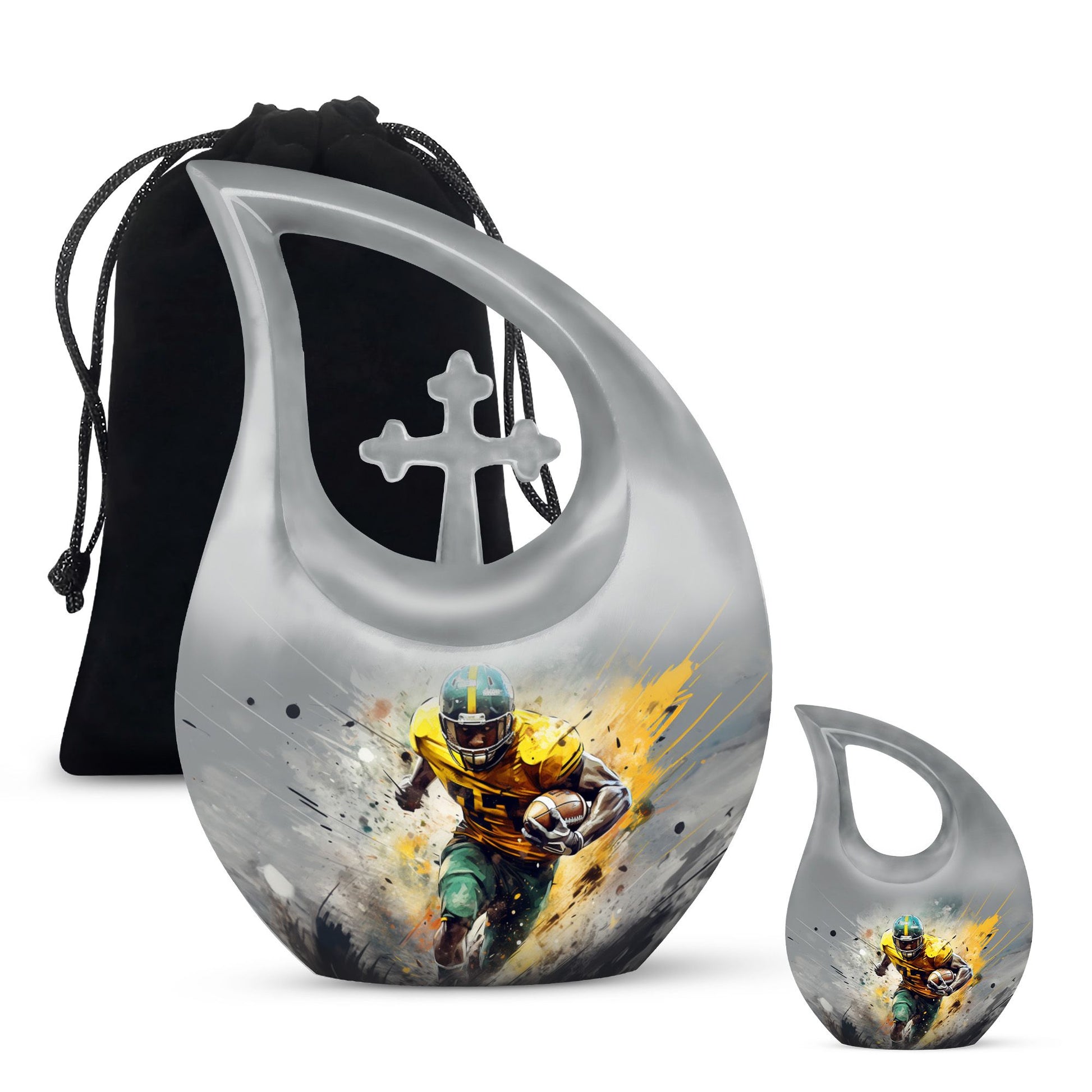 Sports Themed Memorial Urn