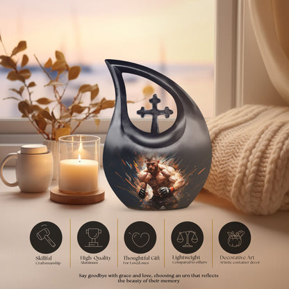 Sports Themed Memorial Urn for Ashes