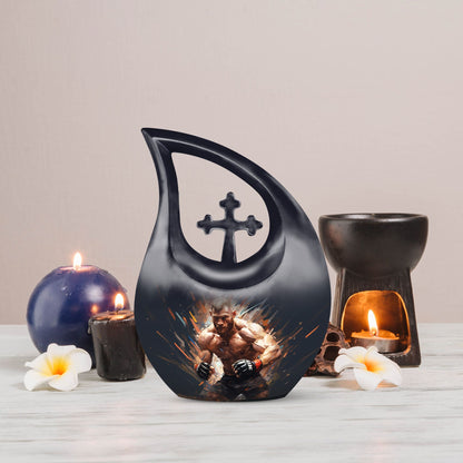 Sports Themed Memorial Urn for Ashes