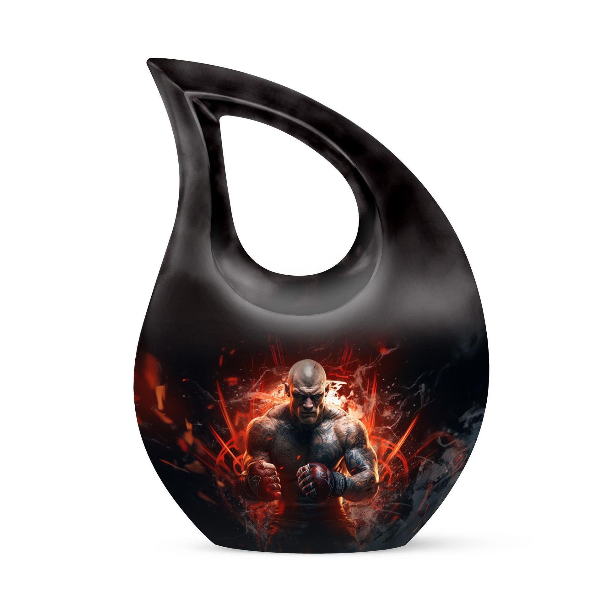 Sports themed Mini Urn for Ashes