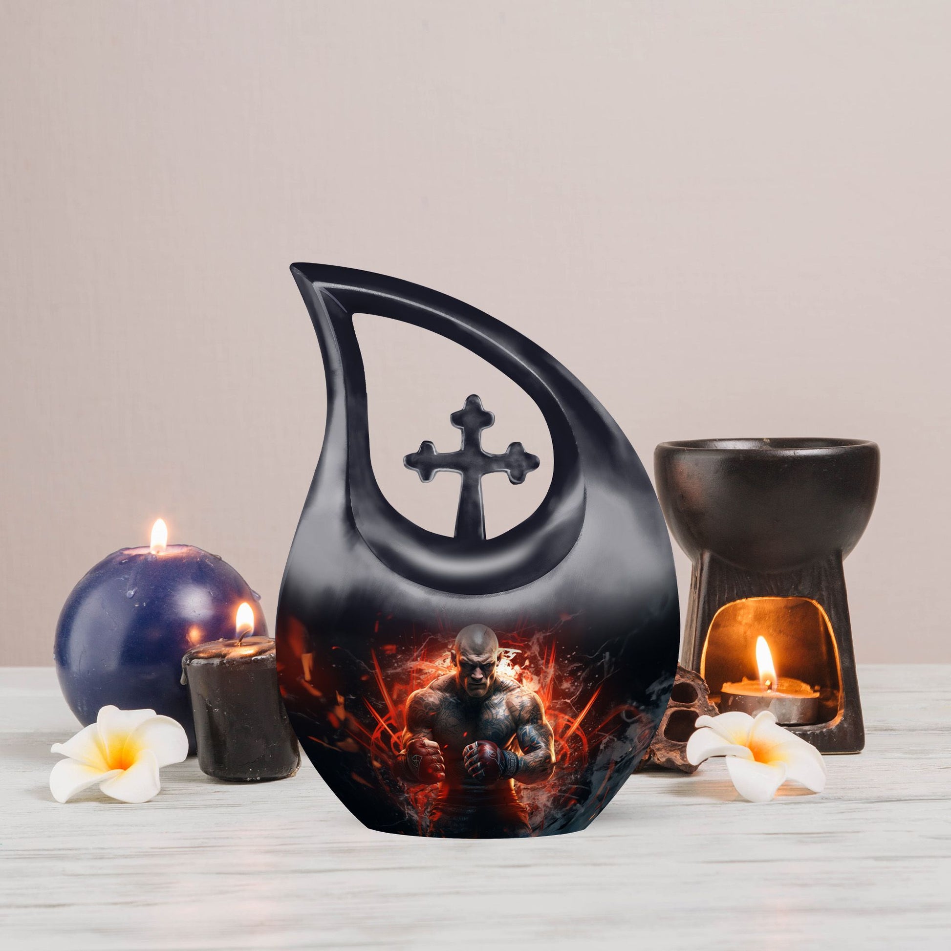 Sports themed Mini Urn for Ashes