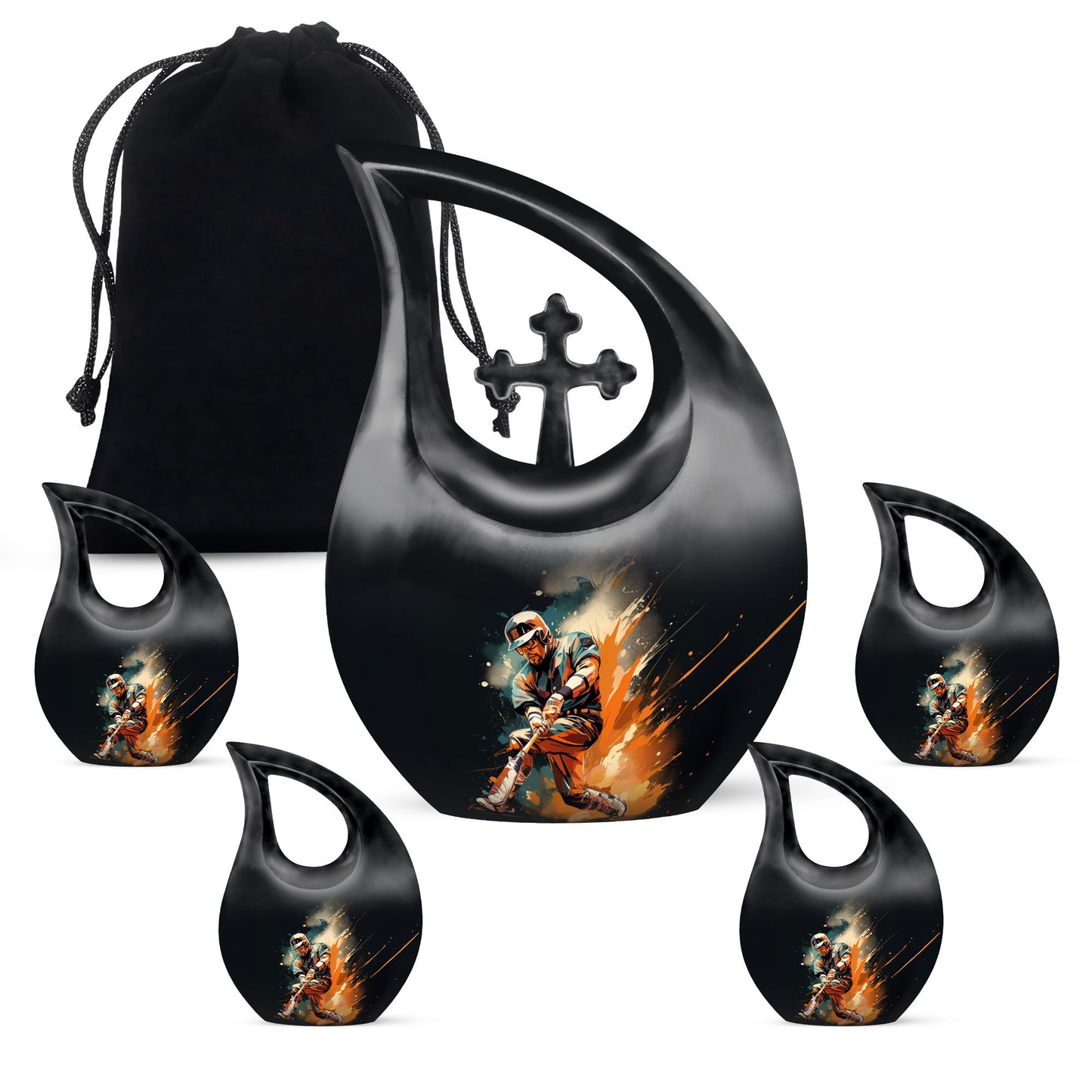 Sports themed Companion Urn