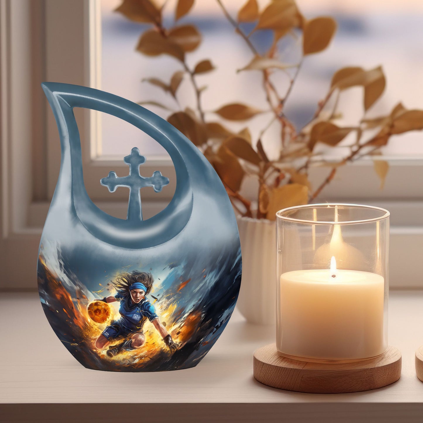  sports theme Large Urn