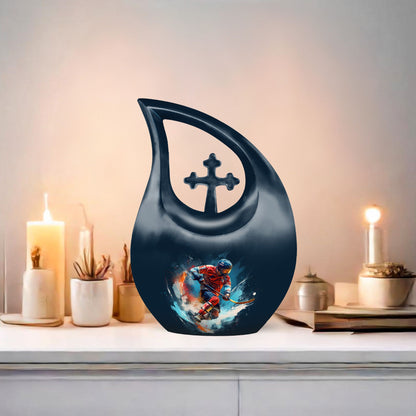 Sports Themed Aluminium Urn