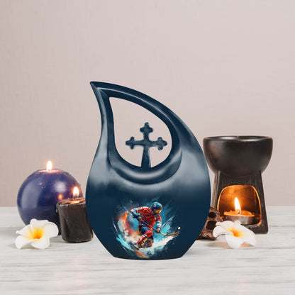 Sports Themed Aluminium Urn
