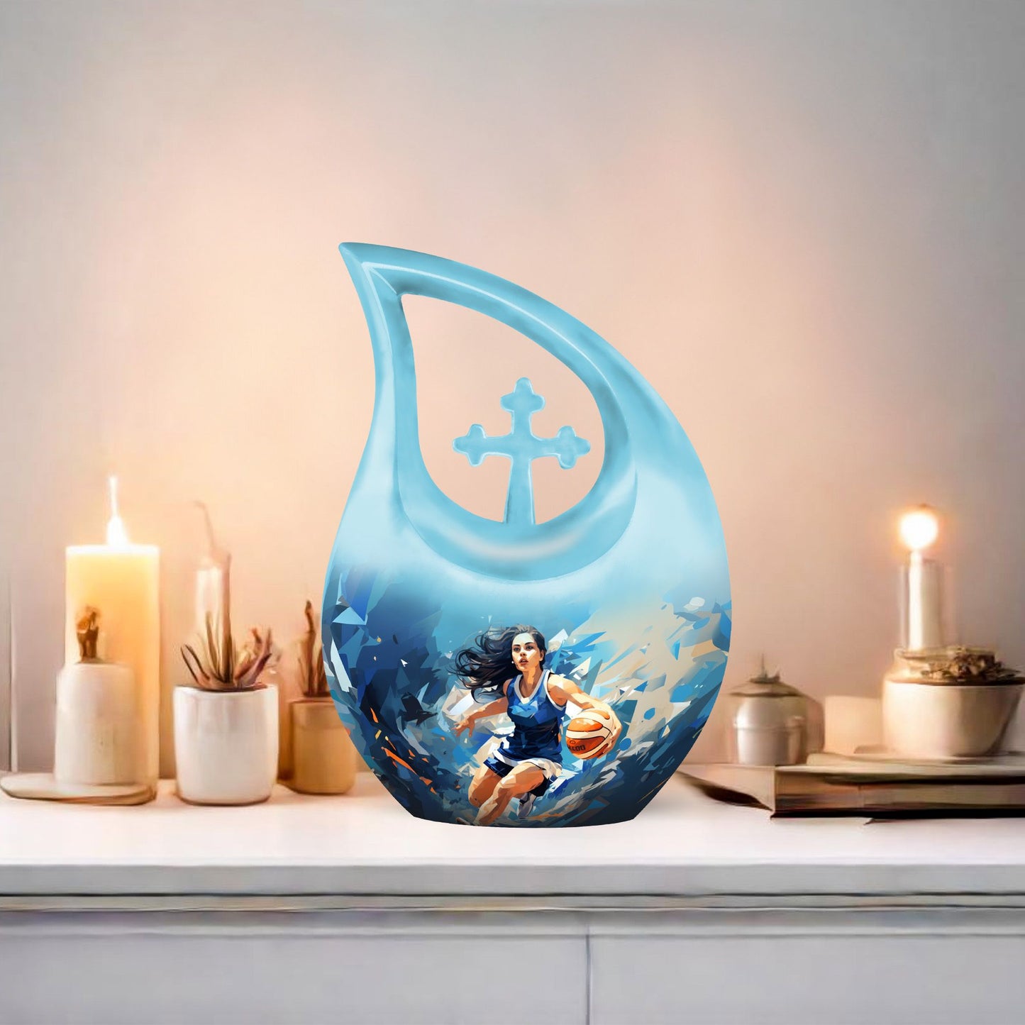 Sports-themed Urn for Human Ashes
