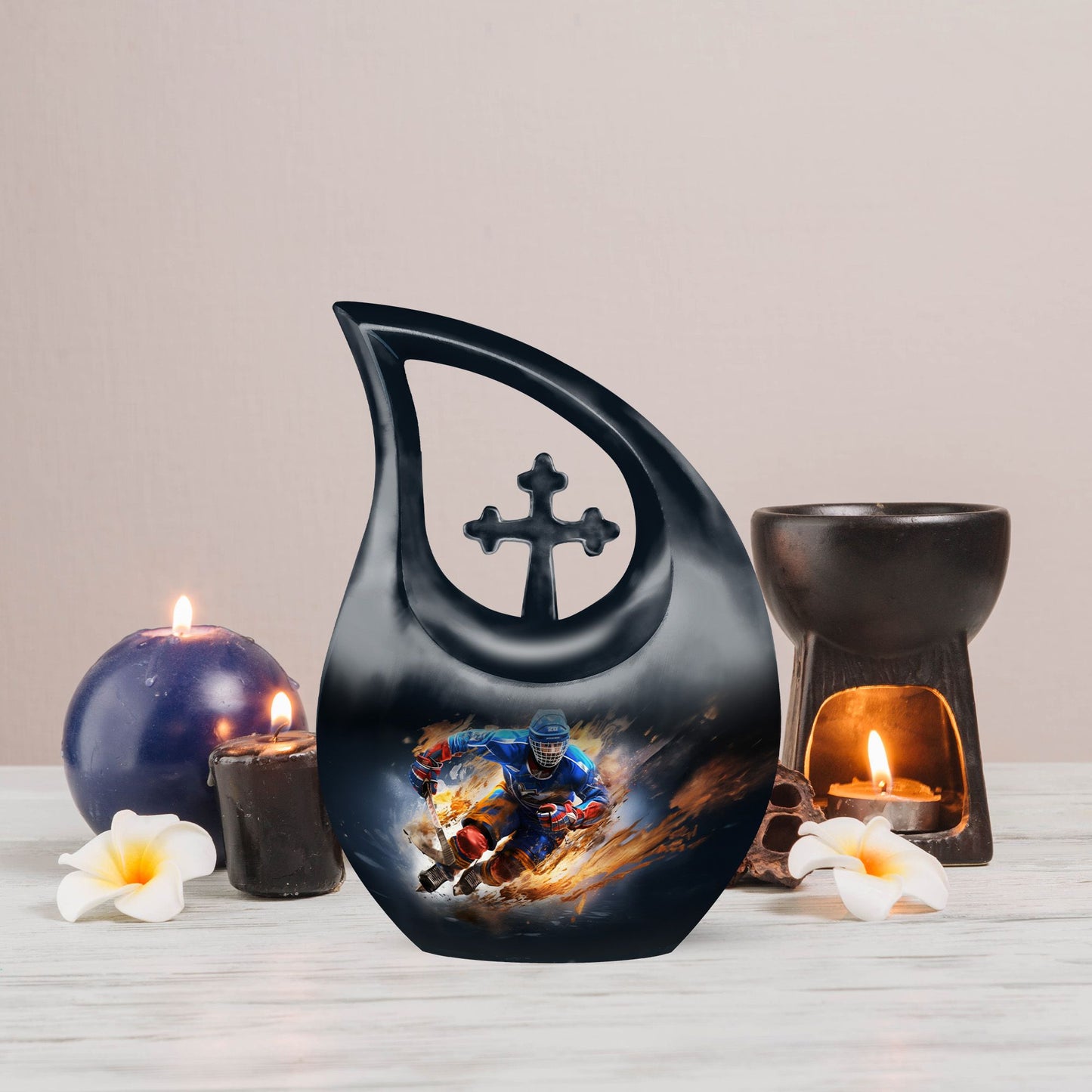 Unique 10-inch sports urn