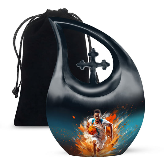 10 inch aluminum Sports Urn, 