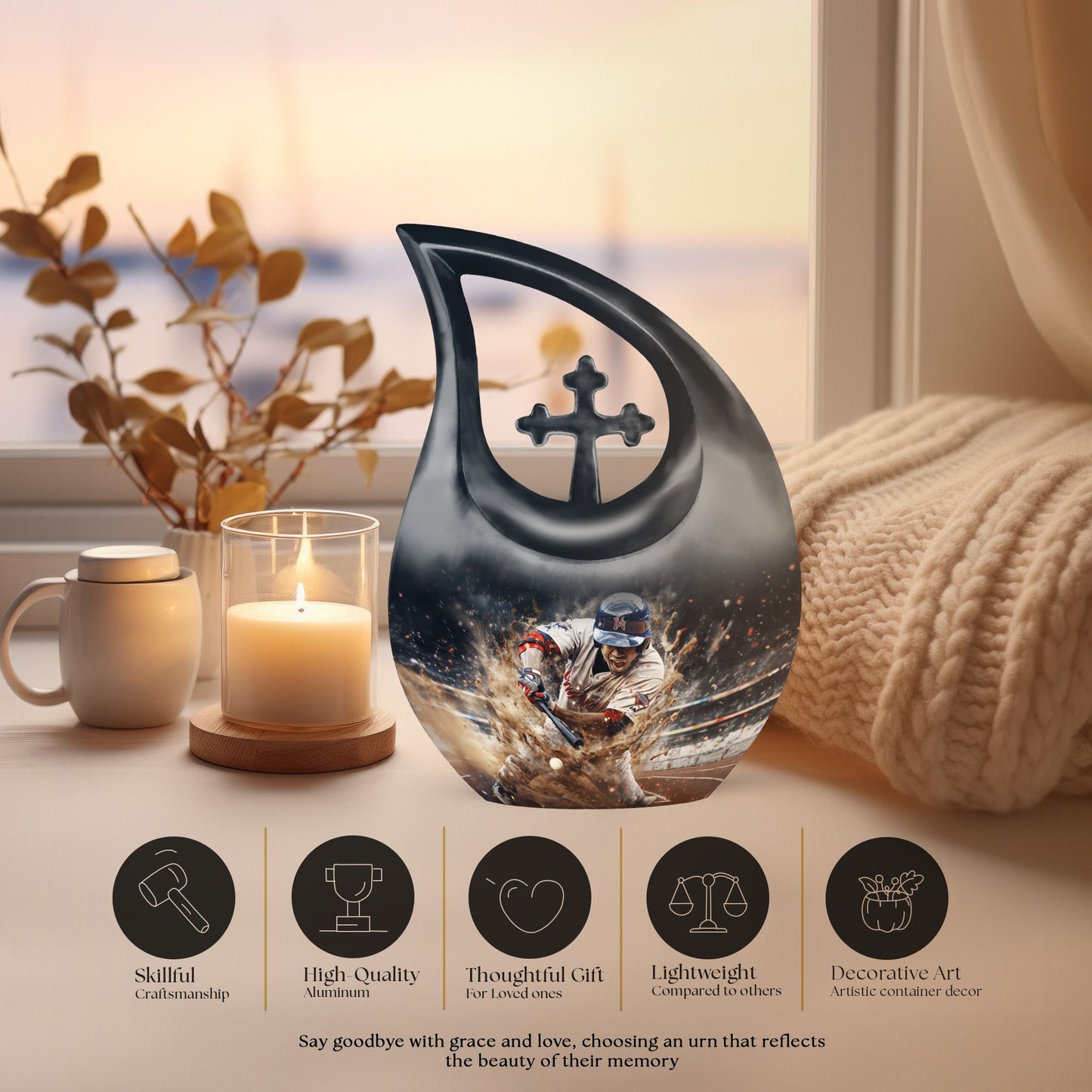 10-inch Sports Urn 