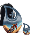 10-inch Motocross Race Urn,