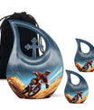 10-inch Motocross Race Urn,