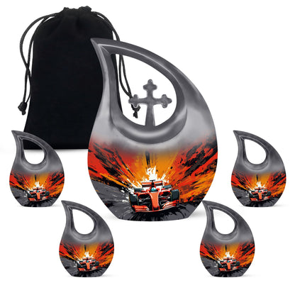 10 inch Speeding Formula Fury Memorial Urn 
