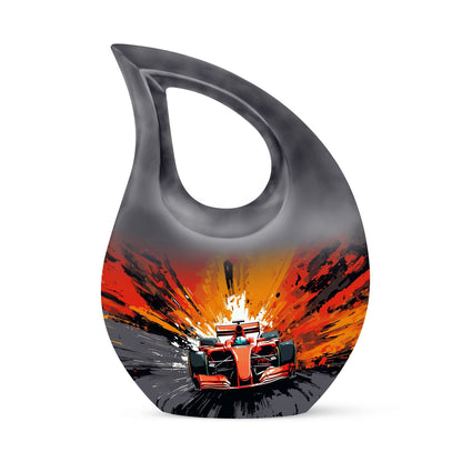 10 inch Speeding Formula Fury Memorial Urn 