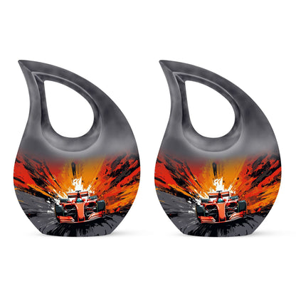 10 inch Speeding Formula Fury Memorial Urn 
