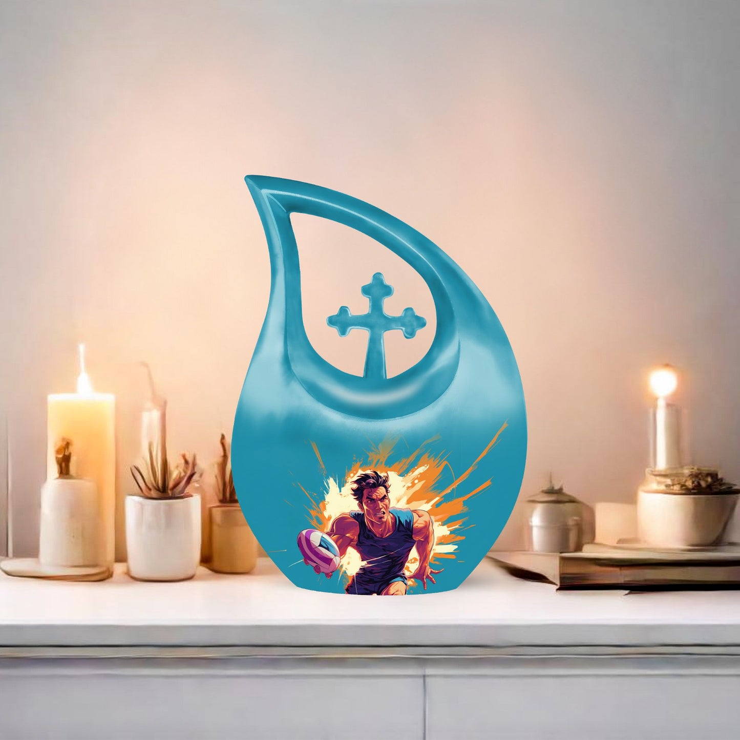 10-inch Aluminium Spike Of Power Urn