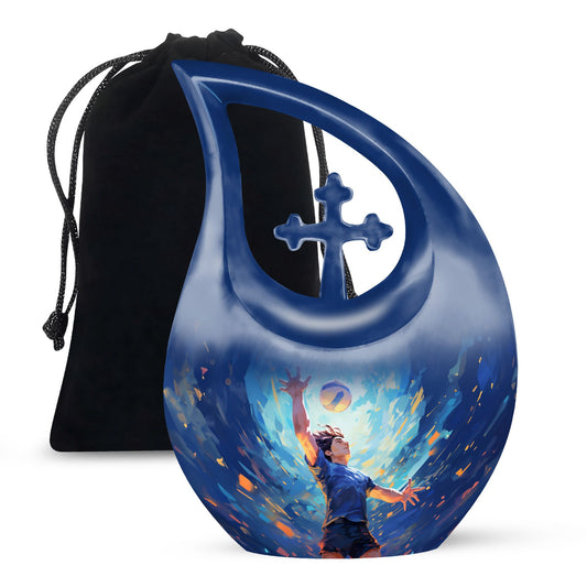 10-inch Cross Drop Serve In The Urn