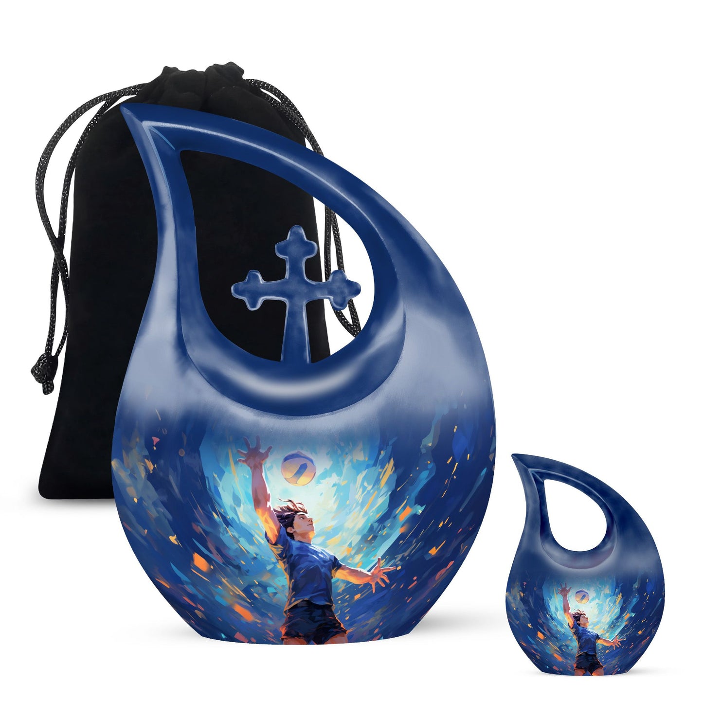 10-inch Cross Drop Serve In The Urn