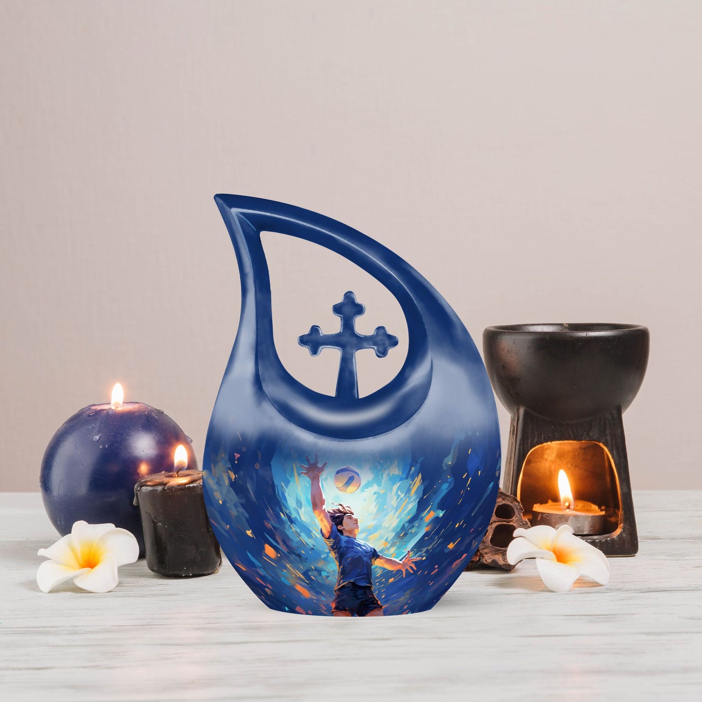 10-inch Cross Drop Serve In The Urn