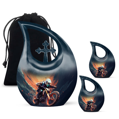 10 inch Motocross Challenge Urn