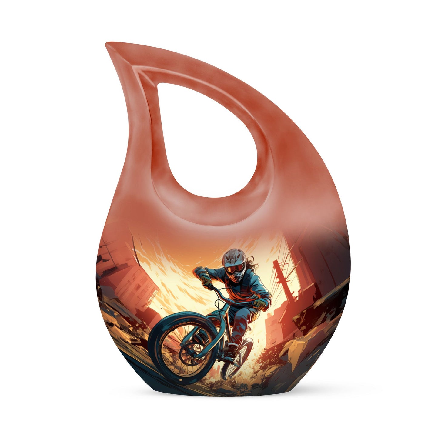 Urban BMX Freestyler Cross Drop large urn 