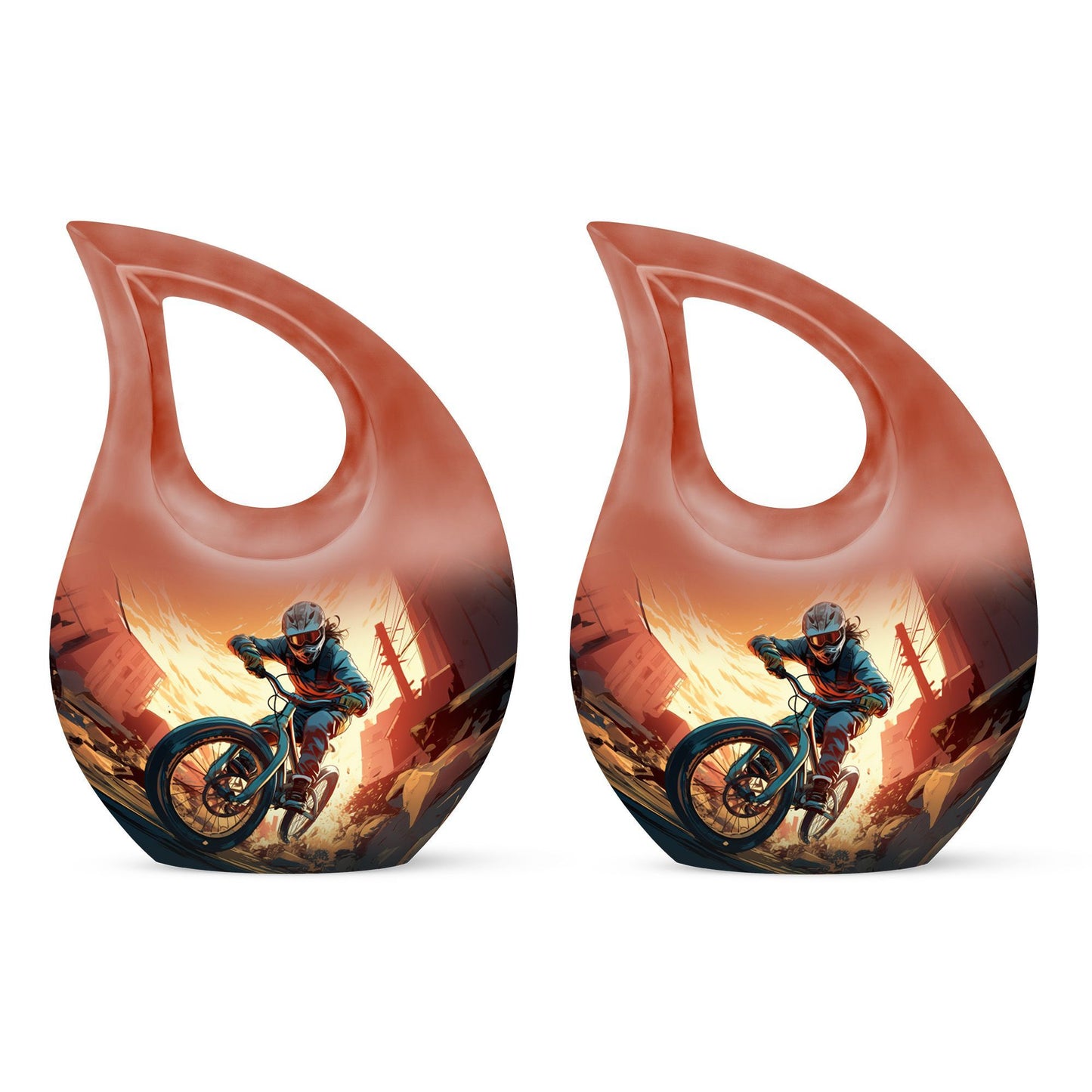 Urban BMX Freestyler Cross Drop large urn 