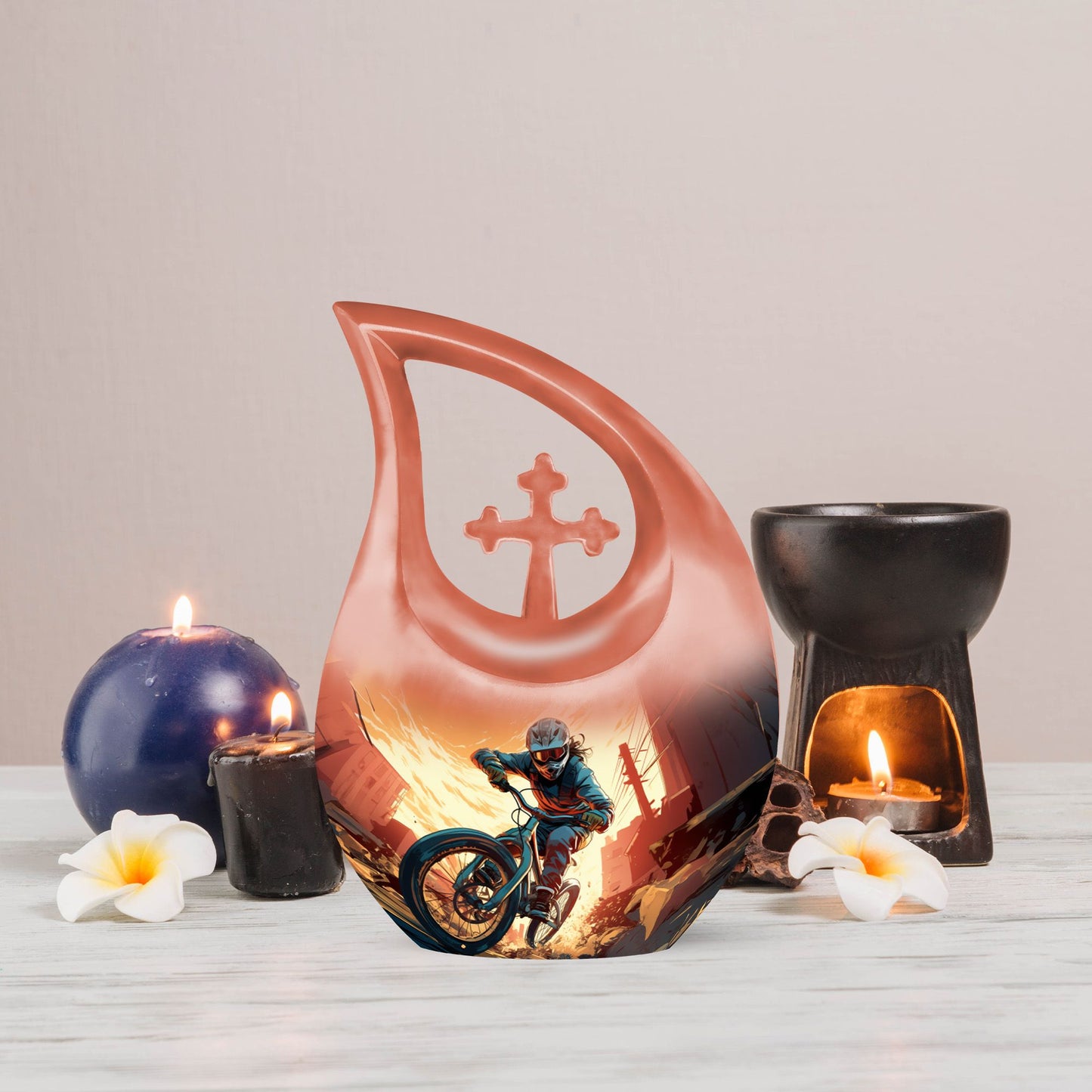 Urban BMX Freestyler Cross Drop large urn 