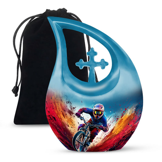 10 inch Explosive Bmx Rush Urn,