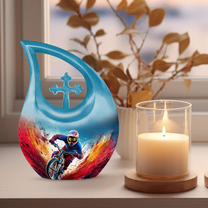 10 inch Explosive Bmx Rush Urn,