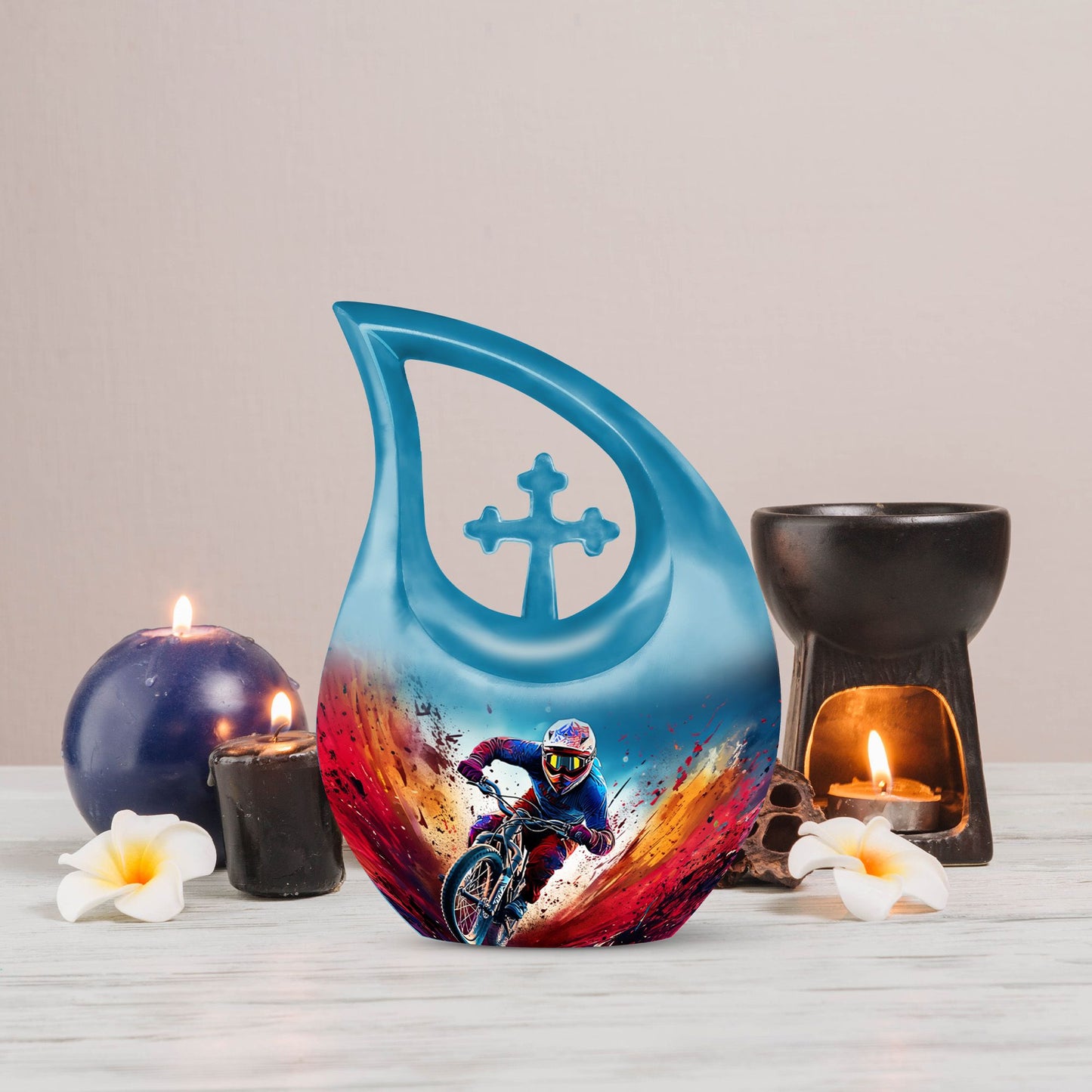 10 inch Explosive Bmx Rush Urn,