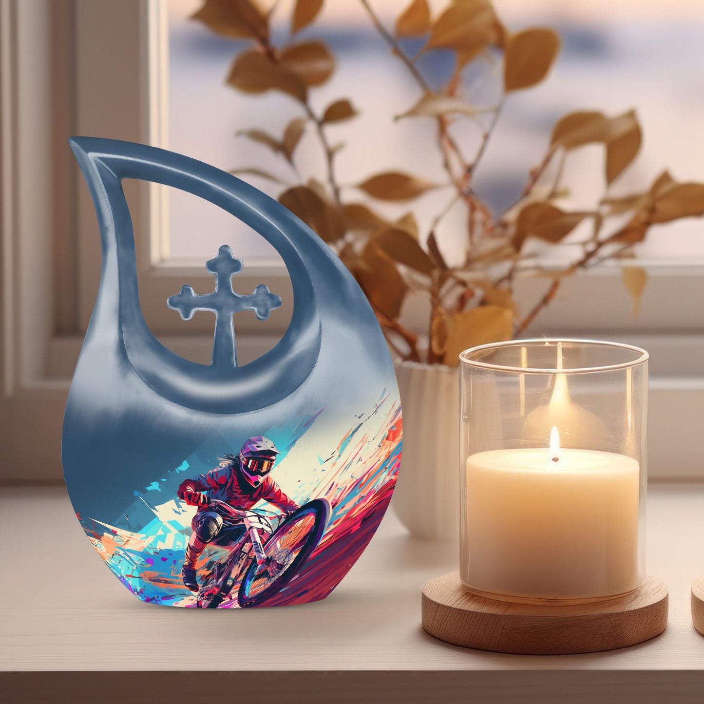 Urban Bike Rush memorial urn