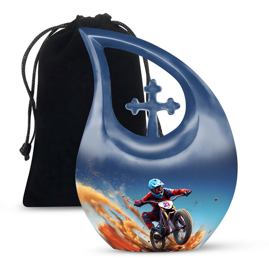 10 Inch Dirt Track Cyclone Urn