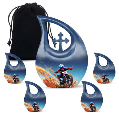 10 Inch Dirt Track Cyclone Urn