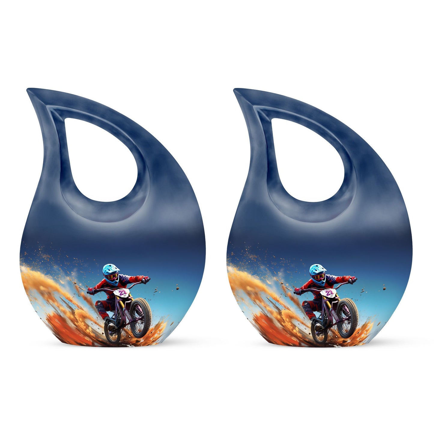 10 Inch Dirt Track Cyclone Urn