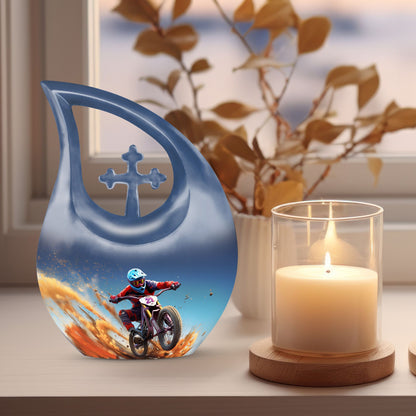 10 Inch Dirt Track Cyclone Urn