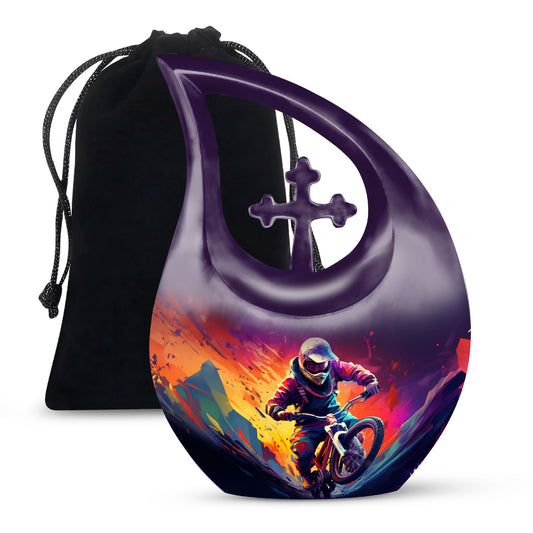 10-Inch Neon Blaze Ride Urn 
