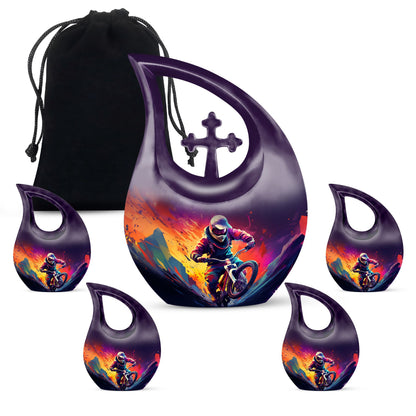 10-Inch Neon Blaze Ride Urn 