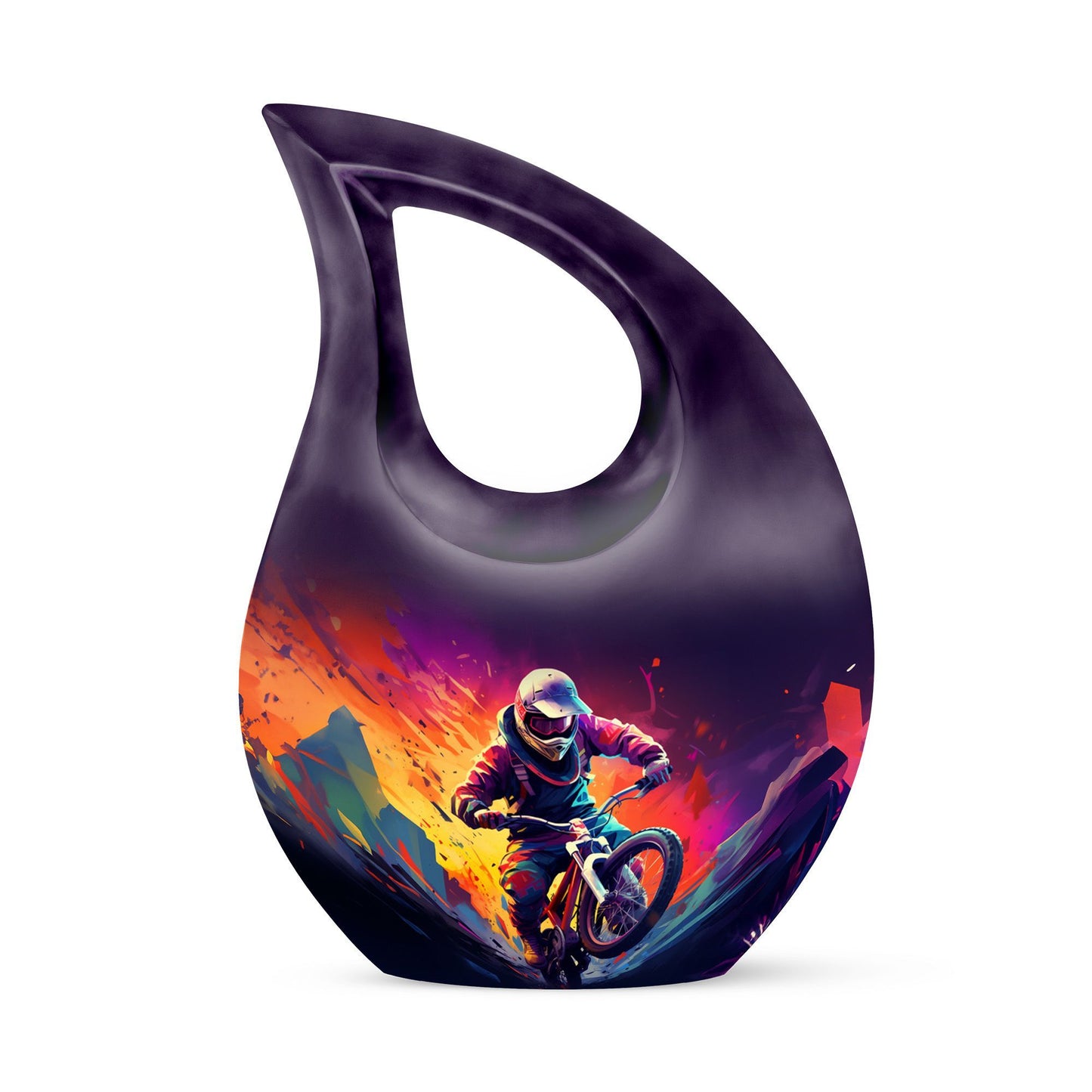 10-Inch Neon Blaze Ride Urn 