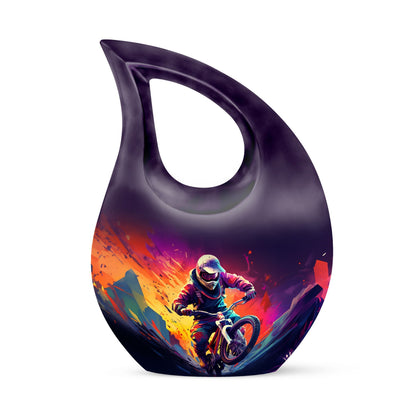 10-Inch Neon Blaze Ride Urn 