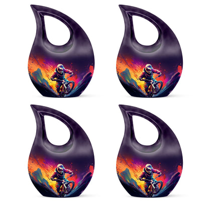 10-Inch Neon Blaze Ride Urn 