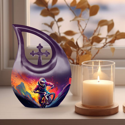 10-Inch Neon Blaze Ride Urn 