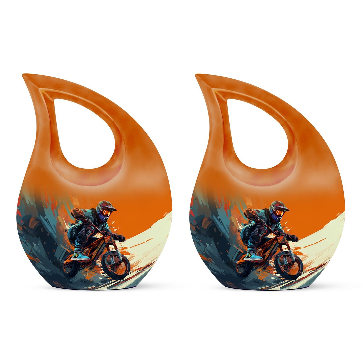 10-inch Desert Drift Cyclist Urn