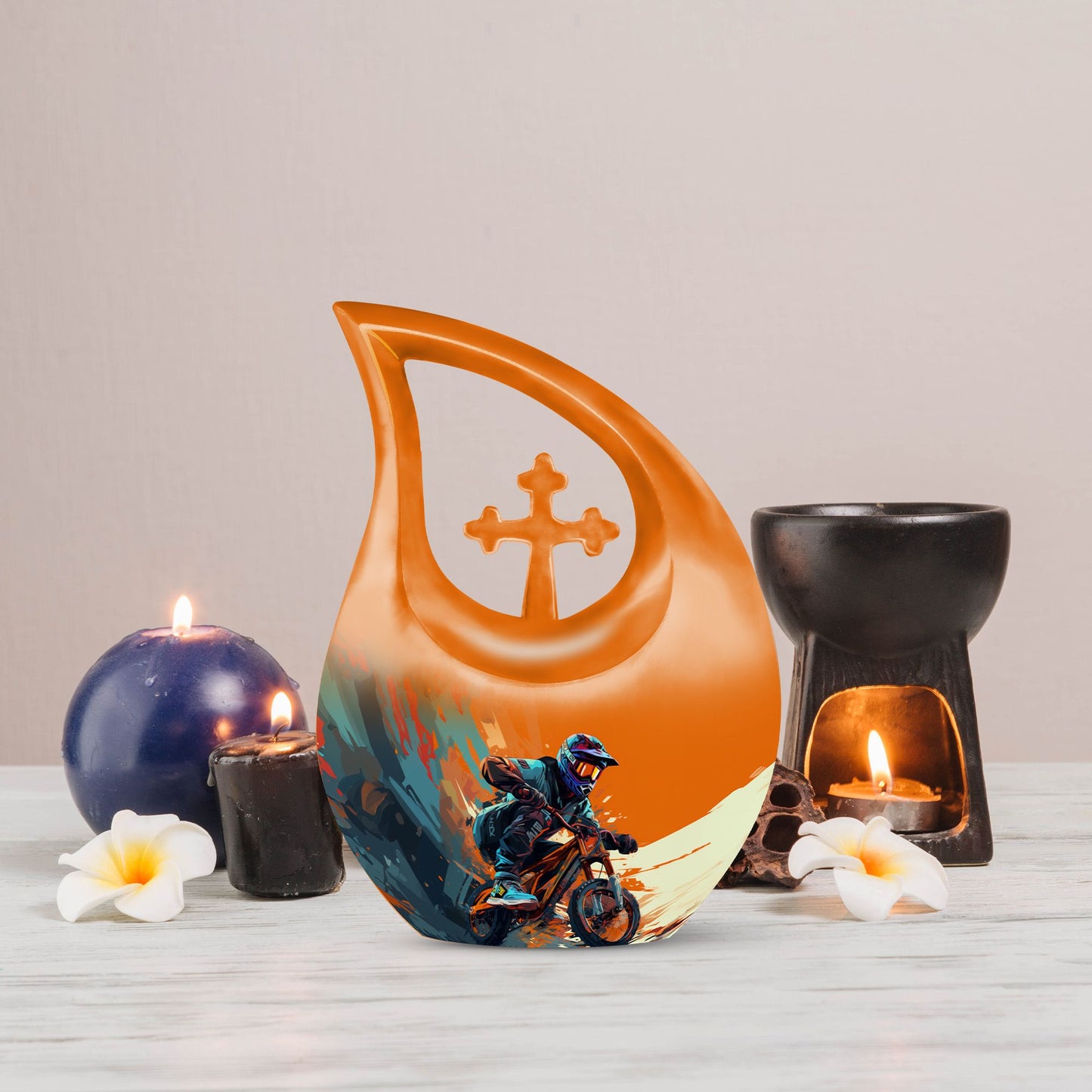 10-inch Desert Drift Cyclist Urn