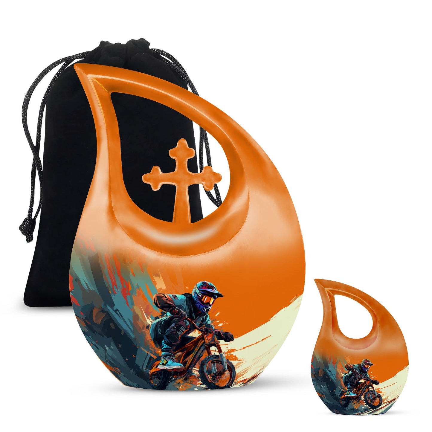 10-inch Desert Drift Cyclist Urn