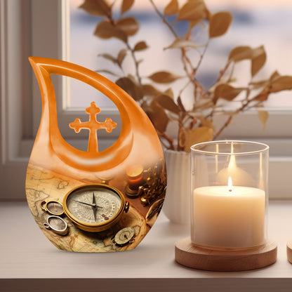 10-inch Vintage Navigation Theme Urn