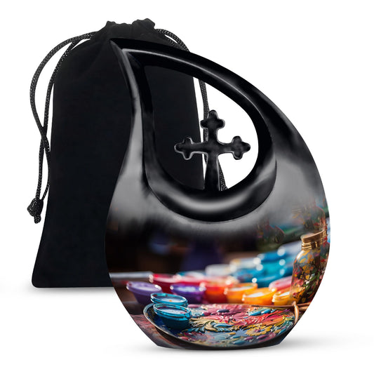  Brush urn 