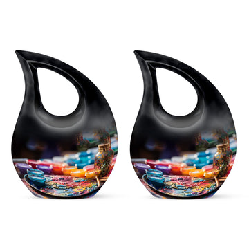 Small Urn Set of 2 -3