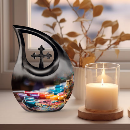  Brush urn 