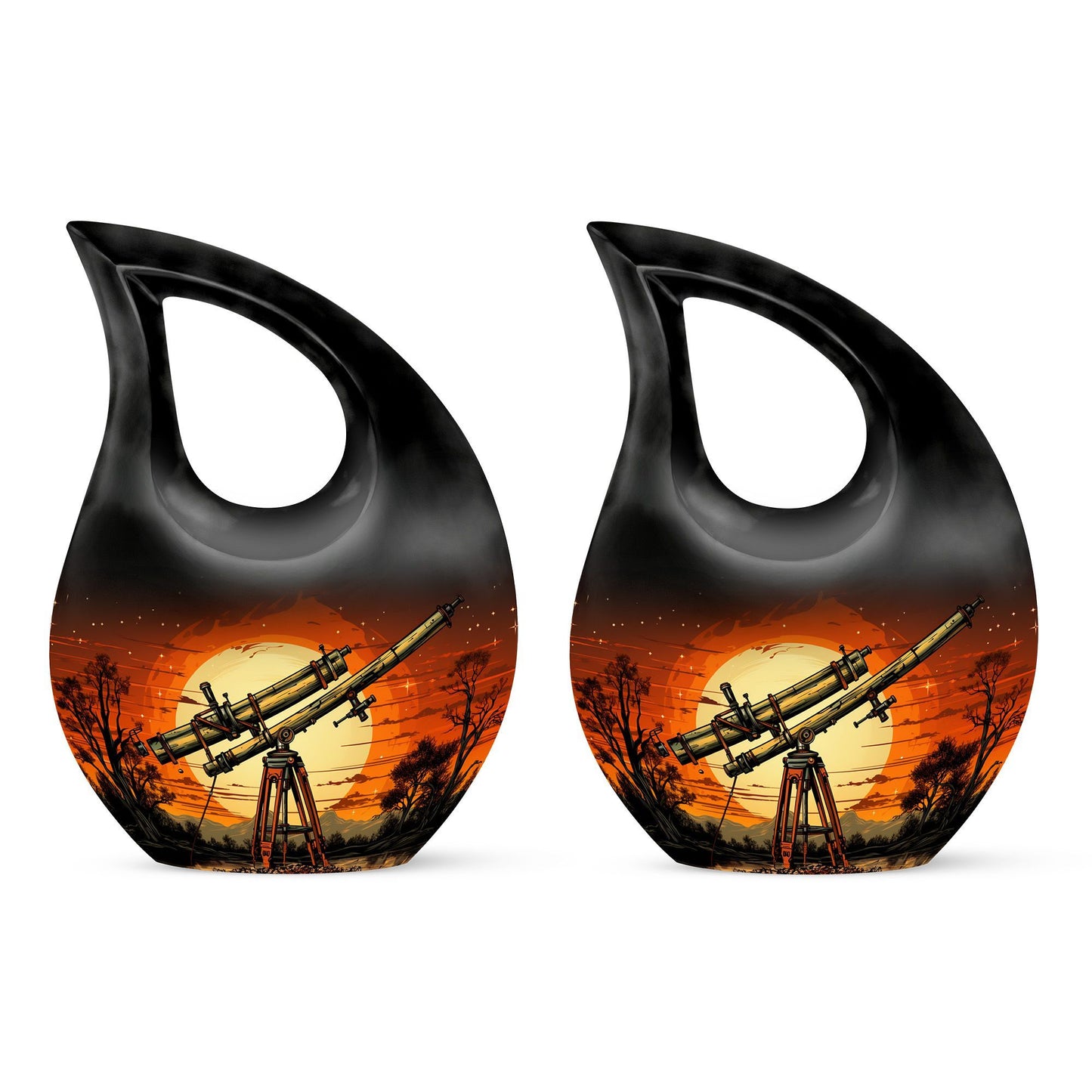 10 inch Stargazing At Twilight Urn, 