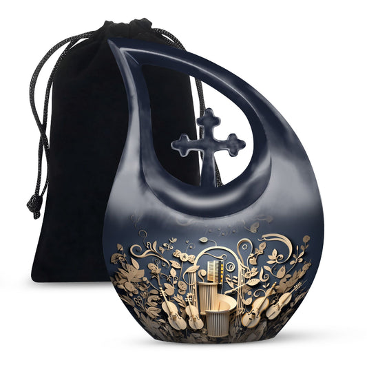10-inch Sculpted Musical Harmony urn