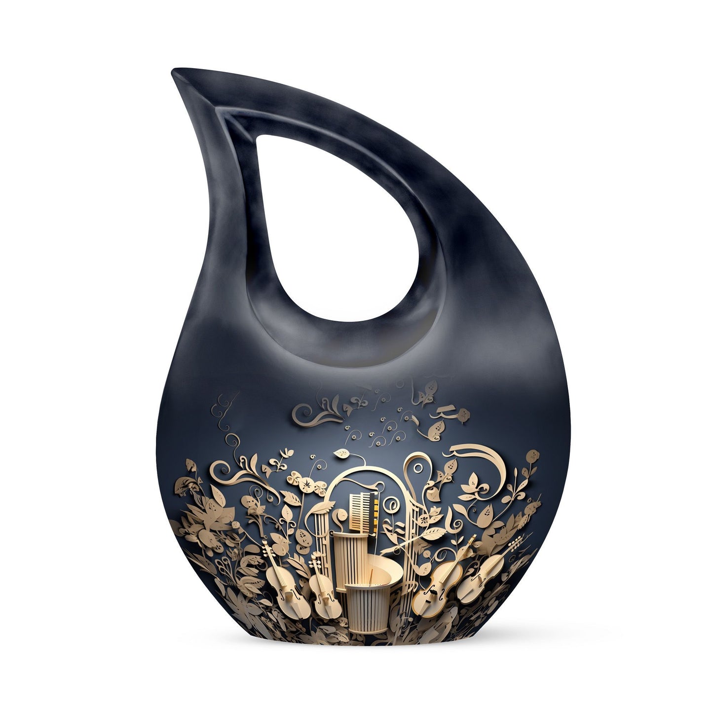 10-inch Sculpted Musical Harmony urn